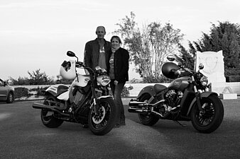 Hameau de Thouy - Motards